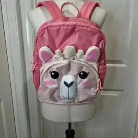 NEW Izzie The Llama Pink school Backpack by  Firefly Outdoor Gear NWT - Picture 7 of 12